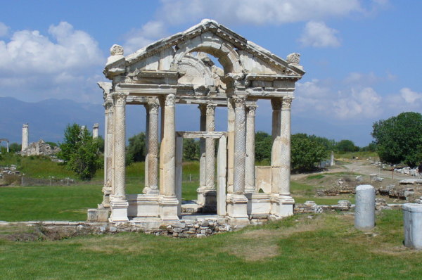 Ruins of an ancient temple